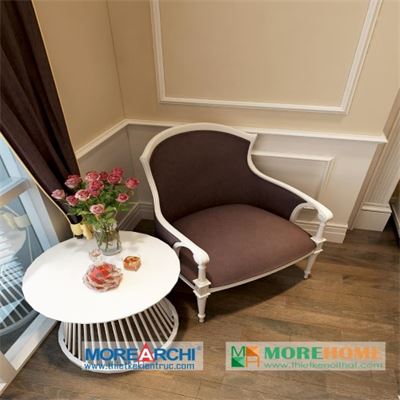 Sofa phòng ngủ khách sạn tân cổ điển - MS 28
