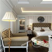 Sofa phòng ngủ khách sạn 3 sao đẹp - MS 37