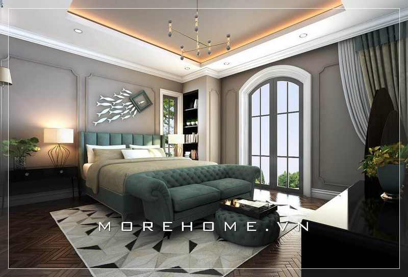 #26 Hình ảnh giường ngủ cao cấp cho thiết kế căn hộ chung cư độc đáo 2022-2023