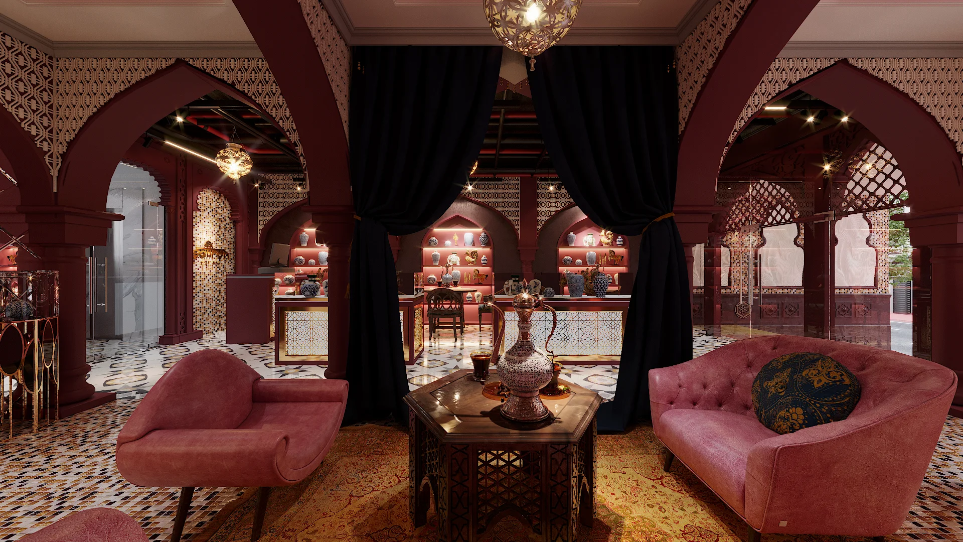 Lưu ý khi đặt sofa vách cao cho khu lounge khách sạn